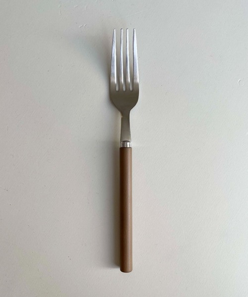 CANAL JEAN（キャナルジーン）の「DULTON(ダルトン) "Wood Handle Dinner Fork"ウッドハンドルディナーフォーク/K21-306（カトラリー・レディース・ベージュ/ネイビー・ONE SIZE）」の4枚目の写真