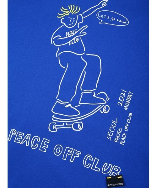 PEACE OFF CLUB（ピースオフクラブ）の「【PEACE OFF CLUB 】ボードボーイスウェットシャツ / Board_Boy ...