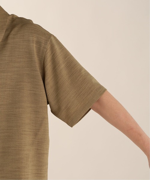 JOURNAL STANDARD relume(ジャーナルスタンダード レリューム)の「TEC PANAMA ショートスリーブシャツ(シャツ/ブラウス・メンズ・ブラック/ベージュ/アイボリー・MEDIUM/LARGE)」の10枚目の写真