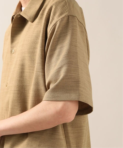 JOURNAL STANDARD relume(ジャーナルスタンダード レリューム)の「TEC PANAMA ショートスリーブシャツ(シャツ/ブラウス・メンズ・ブラック/ベージュ/アイボリー・MEDIUM/LARGE)」の11枚目の写真