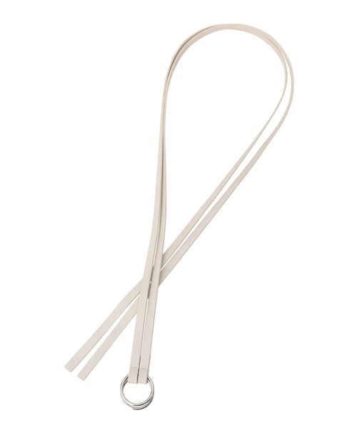 MURUA（ムルーア）の「スリムリングベルト（その他雑貨・レディース・ホワイト/その他1/ブラック・FREE）」の6枚目の写真