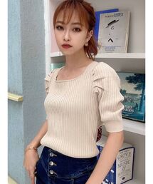 RESEXXY | バックオープンニットトップス(ニット/セーター)