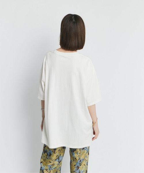 RIVE DROITE（リヴドロワ）の「リラクシーなサイズ感　MORRO BAYオーバーTシャツ（Tシャツ/カットソー・レディース・オフホワイト/ベージュ・FREE）」の15枚目の写真