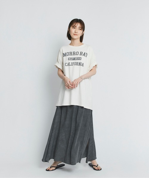 RIVE DROITE（リヴドロワ）の「リラクシーなサイズ感　MORRO BAYオーバーTシャツ（Tシャツ/カットソー・レディース・オフホワイト/ベージュ・FREE）」の18枚目の写真