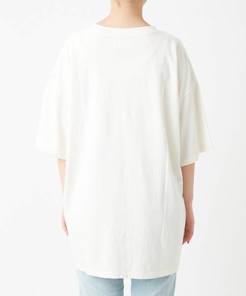 RIVE DROITE（リヴドロワ）の「リラクシーなサイズ感　MORRO BAYオーバーTシャツ（Tシャツ/カットソー・レディース・オフホワイト/ベージュ・FREE）」の16枚目の写真