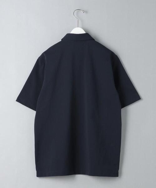 WORK TRIP OUTFITS GREEN LABEL RELAXING（ワークトリップアウトフィッツグリーンレーベル リラクシング）の「＜ 機能 / ストレッチ ＞ WTO ポロシャツ ＆ Tシャツ ＆ ポーチ 3点セット（ポロシャツ・メンズ・ホワイト/ブラック/ネイビー・MEDIUM/LARGE/SMALL/X-LARGE）」の15枚目の写真