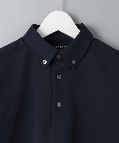 WORK TRIP OUTFITS GREEN LABEL RELAXING（ワークトリップアウトフィッツグリーンレーベル リラクシング）の「＜ 機能 / ストレッチ ＞ WTO ポロシャツ ＆ Tシャツ ＆ ポーチ 3点セット（ポロシャツ・メンズ・ホワイト/ブラック/ネイビー・MEDIUM/LARGE/SMALL/X-LARGE）」の9枚目の写真