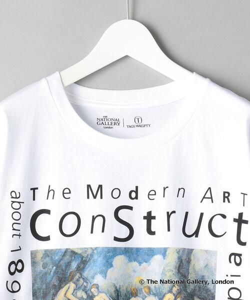 BEAUTY&YOUTH UNITED ARROWS（ビューティーアンドユースユナイテッドアローズ）の「【別注】＜TAGS WKGPTY＞× ＜THE NATIONAL GALLERY＞ Cezanne /Tシャツ（Tシャツ/カットソー・メンズ・ホワイト・SMALL/MEDIUM/LARGE/X-LARGE）」の3枚目の写真