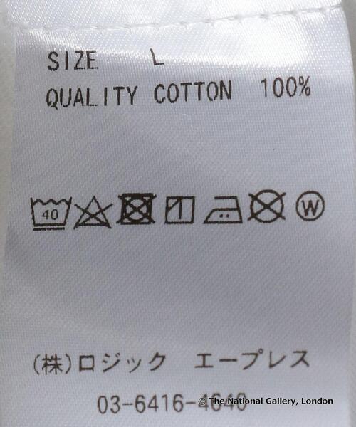 BEAUTY&YOUTH UNITED ARROWS（ビューティーアンドユースユナイテッドアローズ）の「【別注】＜TAGS WKGPTY＞× ＜THE NATIONAL GALLERY＞ Cezanne /Tシャツ（Tシャツ/カットソー・メンズ・ホワイト・SMALL/MEDIUM/LARGE/X-LARGE）」の8枚目の写真