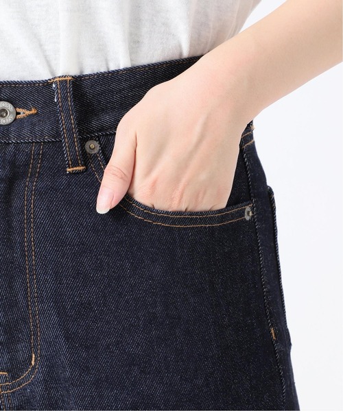 SLOBE IENA（スローブイエナ）の「LE DENIM フレアパンツ【洗濯機使用可能】◆（デニムパンツ・レディース・ネイビー/ブルー系その他・40/38/36）」の12枚目の写真