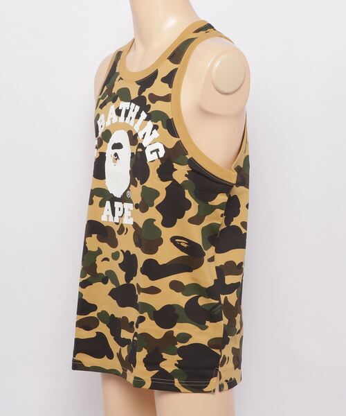 A BATHING APE（アベイシングエイプ）の「1ST CAMO COLLEGE TANK TOP M
