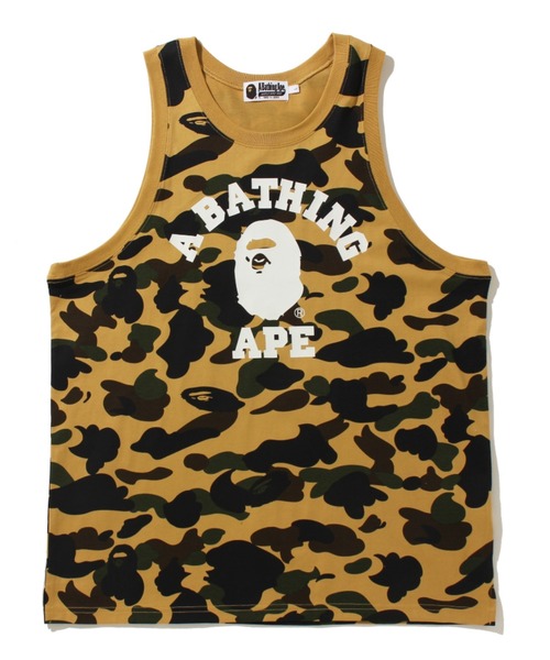 A BATHING APE（アベイシングエイプ）の「1ST CAMO COLLEGE TANK TOP M