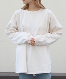 Goodwear/グッドウェア ロングスリーブポケットTEEビッグ LONGSLEEVE POCKET TEE BIG