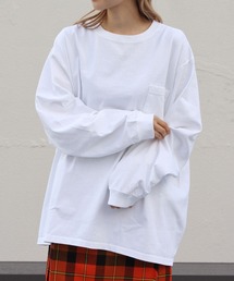 Goodwear/グッドウェア ロングスリーブポケットTEEビッグ LONGSLEEVE POCKET TEE BIG