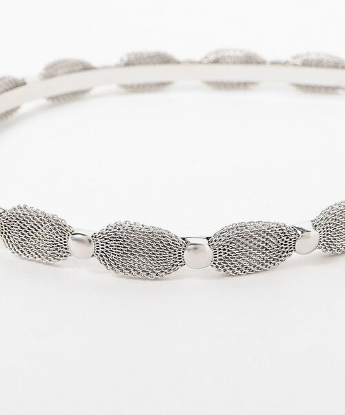 Ray BEAMS（レイビームス）の「RBS / メッシュチェーン カチューシャ（その他ヘアアクセサリー・レディース・シルバー/ゴールド・ONE SIZE）」の7枚目の写真