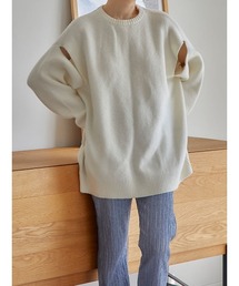 Ayla | cut design sweater(ニット/セーター)