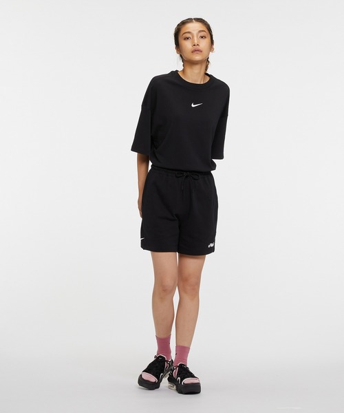NIKE ナイキ ウィメンズ Tシャツ ショートパンツ 上下セット 黒 XL NIKE（ナイキ）の「ナイキ スポーツウェア ウィメンズ
