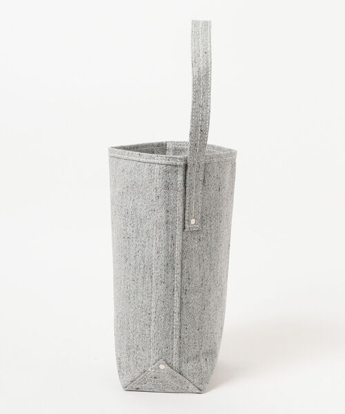 TEMBEA（テンベア）の「TEMBEA / PAINTER TOTE ONE (杢)（トートバッグ・メンズ・チャコールグレー/グレー・ONE SIZE）」の4枚目の写真