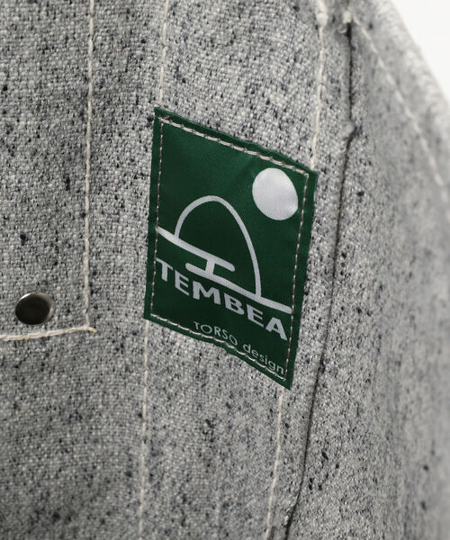 TEMBEA（テンベア）の「TEMBEA / PAINTER TOTE ONE (杢)（トートバッグ・メンズ・チャコールグレー/グレー・ONE SIZE）」の9枚目の写真