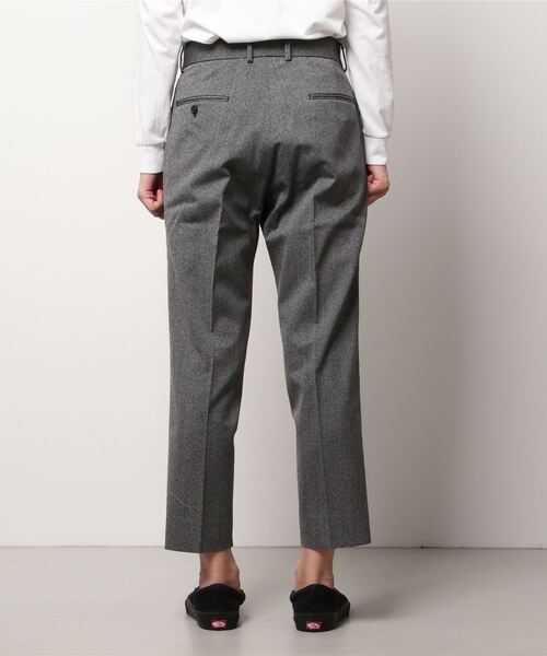 ALLEGE（アレッジ）の「ALLEGE Ankle Slacks (ALSTN-PT01)（スラックス・メンズ・ブラック/ブラウン・2/4/3）」の4枚目の写真