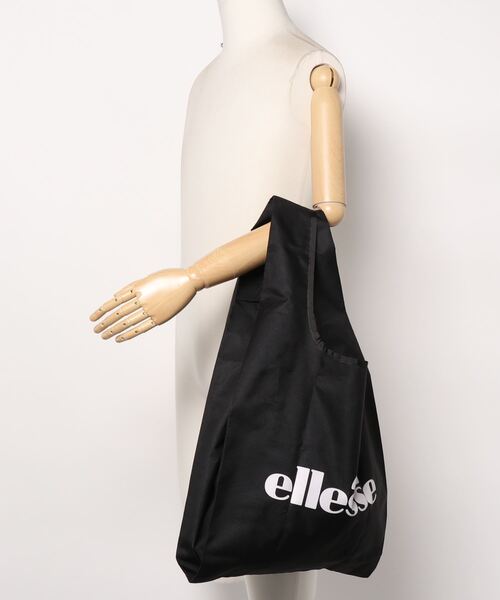 ellesse（エレッセ）の「【ellesse/エレッセ】ブランドロゴ 折り畳み式 エコバッグ（エコバッグ/サブバッグ・メンズ・ブラック/ネイビー/レッド/ライトブラウン・FREE）」の17枚目の写真