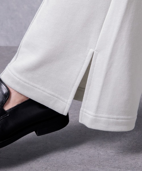 Adoon plain(アドーンプレーン)の「【Adoon plain】スウェットフレアパンツ(スウェットパンツ・メンズ・ブラック/グリーン/グレー・LARGE/MEDIUM)」の5枚目の写真