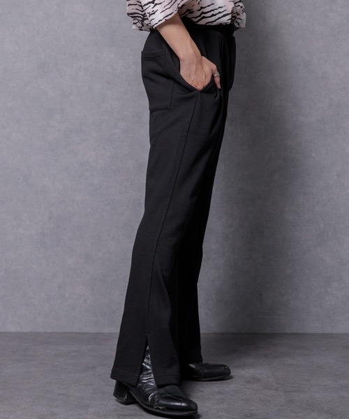 Adoon plain(アドーンプレーン)の「【Adoon plain】スウェットフレアパンツ(スウェットパンツ・メンズ・ブラック/グリーン/グレー・LARGE/MEDIUM)」の18枚目の写真