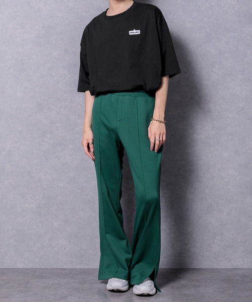 Adoon plain(アドーンプレーン)の「【Adoon plain】スウェットフレアパンツ(スウェットパンツ・メンズ・ブラック/グリーン/グレー・LARGE/MEDIUM)」の19枚目の写真