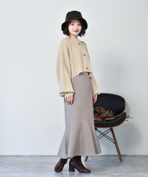 RETRO GIRL（レトロガール）の「アソートマーメイドスカート（スカート・レディース・アイボリー/ブラック/ブラウン系その他/イエロー系その他/ブラック系その他/ブラウン系その他2/ダークブラウン・FREE）」の17枚目の写真