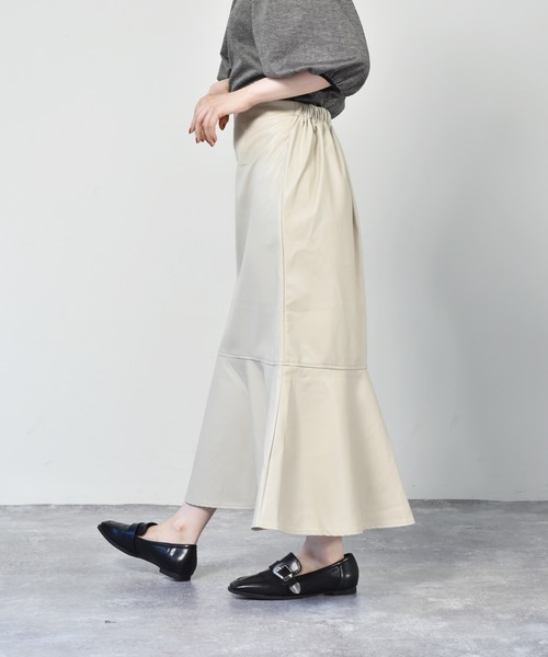 RETRO GIRL（レトロガール）の「アソートマーメイドスカート（スカート・レディース・アイボリー/ブラック/ブラウン系その他/イエロー系その他/ブラック系その他/ブラウン系その他2/ダークブラウン・FREE）」の22枚目の写真