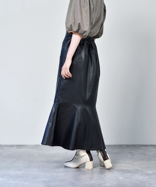 RETRO GIRL（レトロガール）の「アソートマーメイドスカート（スカート・レディース・アイボリー/ブラック/ブラウン系その他/イエロー系その他/ブラック系その他/ブラウン系その他2/ダークブラウン・FREE）」の14枚目の写真