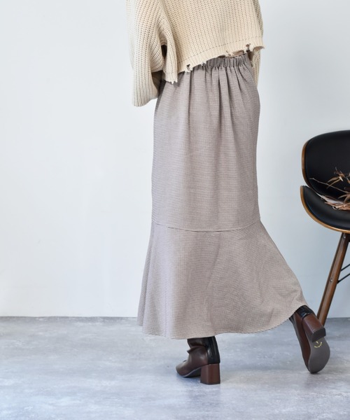 RETRO GIRL（レトロガール）の「アソートマーメイドスカート（スカート・レディース・アイボリー/ブラック/ブラウン系その他/イエロー系その他/ブラック系その他/ブラウン系その他2/ダークブラウン・FREE）」の18枚目の写真