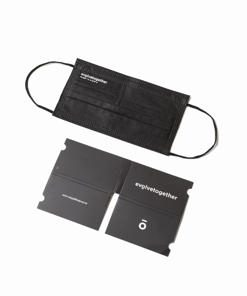 evolvetogether（イボルブトゥギャザー）の「【evolvetogether / イヴォルブトゥギャザー】 MILAN 30FACE MASKS（マスク・メンズ・ブラック・FREE）」の10枚目の写真