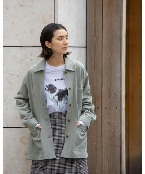 info. BEAUTY&YOUTH（インフォビューティアンドユース）の「【WEB限定】＜info. BEAUTY&YOUTH＞ ドッグ プリント カットソー（Tシャツ/カットソー・メンズ・その他3/その他2/その他1・S/M/L）」の15枚目の写真