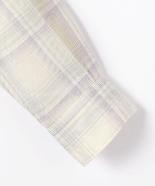 BRACTMENT（ブラクトメント）の「＜BRACTMENT（ブラクトメント）＞TWチェック ボタンダウン シャツ（シャツ/ブラウス・メンズ・ライトグレー・36/38/40）」の4枚目の写真