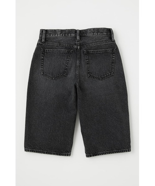 MOUSSY（マウジー）の「DENIM HALF パンツ（デニムパンツ・レディース・ライトブラック・2/0/1）」の7枚目の写真