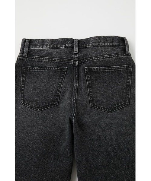 MOUSSY（マウジー）の「DENIM HALF パンツ（デニムパンツ・レディース・ライトブラック・2/0/1）」の9枚目の写真