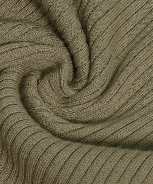 &g'aime(アンジェム)の「【&g’aime】ウォッシャブルウールリブニット(ニット/セーター・レディース・ブラック/カーキ/ライトグレー/ブラウン・FREE)」の19枚目の写真