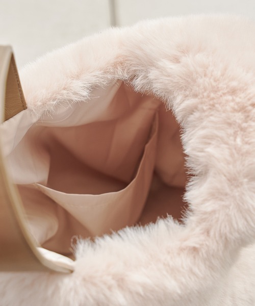 DouDou（ドゥドゥ）の「フェイクレッキスBAG（ハンドバッグ・レディース・ベージュ/モカ・FREE）」の21枚目の写真