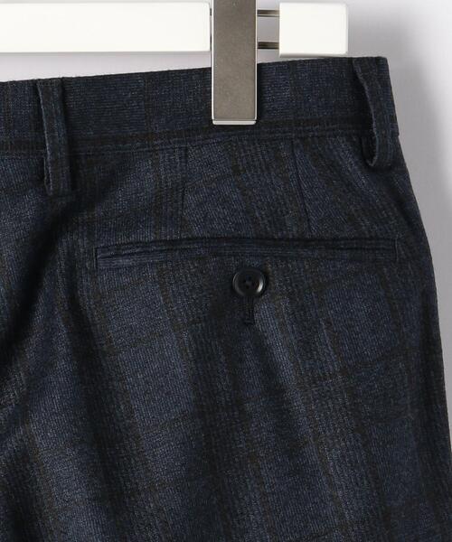 green label relaxing(グリーンレーベルリラクシング)の「<CANONICO(カノニコ)>フラノチェック RG ノープリーツ スーツパンツ(スーツパンツ・メンズ・ネイビー・80cm/76cm/92cm/88cm/84cm/72cm)」の11枚目の写真