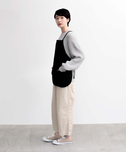 COCO WALK（ココウォーク）の「COCOWALK:親子シェアエプロン（エプロン・レディース・ブラック/ナチュラル/カーキ・FREE）」の21枚目の写真