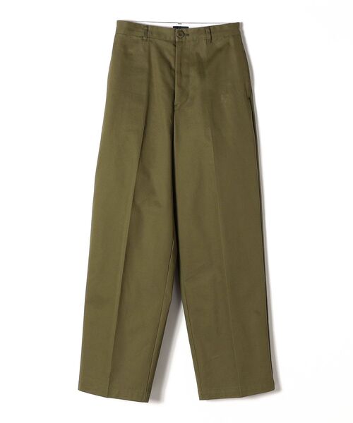 SHIPS(シップス)の「〈手洗い可能〉ベーシックセミテーパードチノパンツ◇(チノパンツ・レディース・ベージュ/ネイビー/ライトグレー系/オリーブ・LARGE/MEDIUM/SMALL)」の14枚目の写真