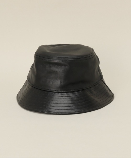 newhattan(ニューハッタン)の「【NEW HATTAN/ニューハッタン】レザーバケットハット(ハット・メンズ・その他・FREE)」の7枚目の写真