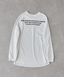 prose verse | ヘビーウェイトバックプリントロンT(Tシャツ/カットソー)