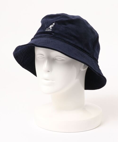 KANGOL（カンゴール）の「[KANGOL]Cord Bucket／コーディロイ バケットハット（ハット・メンズ・ネイビー/ブラック/グリーン/ベージュ・L）」の8枚目の写真