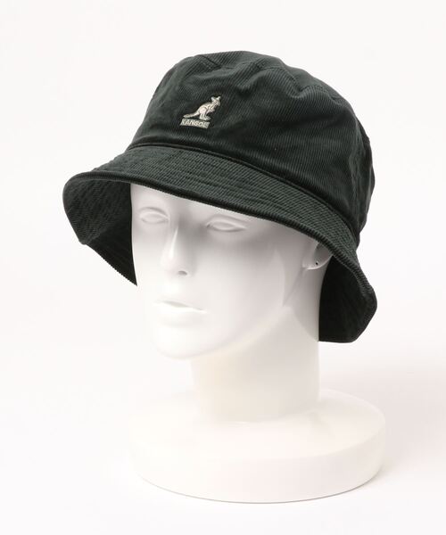 KANGOL（カンゴール）の「[KANGOL]Cord Bucket／コーディロイ バケットハット（ハット・メンズ・ネイビー/ブラック/グリーン/ベージュ・L）」の7枚目の写真
