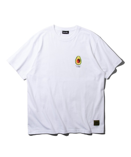 Subciety（サブサエティ）の「AVOCADO TEE（Tシャツ/カットソー・メンズ・ホワイト/ブラック/グリーン・MEDIUM/LARGE/X-LARGE/XX-LARGE/SMALL）」の4枚目の写真
