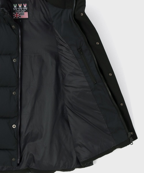 Psycho Bunny（サイコバニー）の「ライトウェイトダウンベスト（ダウン