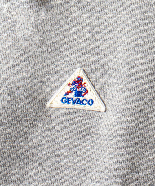 GEVACO（ゲバコ）の「【GEVACO/ゲバコ】ワンポイント クルーネックスウェット（スウェット・メンズ・ネイビー/グレー/オフホワイト・MEDIUM/LARGE）」の6枚目の写真