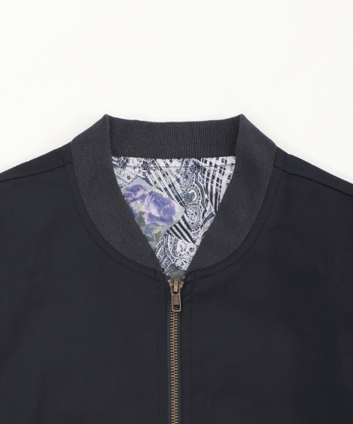 axes femme（アクシーズファム）の「ＭＡ－１ブルゾン（MA-1・メンズ・ブラック/ネイビー・LARGE/MEDIUM）」の8枚目の写真